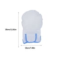 thumbnail image 3 of Qarigey Guantes de sujeción Manoplas de seguridad Brace de rehabilitación Manoplas antideslizantes Paciente Desgaste de manos Protector masajeadores Qarigey CE013425-00, 3 of 6