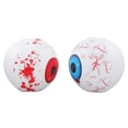 thumbnail image 1 of 2PCS Terror Inflatable Decoration with 12 Color Adjustable LED Inflatable Eyeball Lamp For Halloween Party Blue and Red, 1 of 5