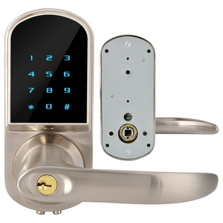 Qiilu Bluetooth App Remote Control Digital Password Smart Door