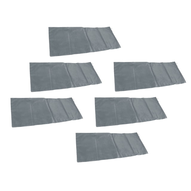 10 Pcs Sacs de Sable Anti-Inondation en Polyester 420D, Sacs de Sable Professionnels Vides et Étanches à la Pluie, Sacs de Sable de Contrôle des Inondations pour Porte de Maison, Garage, sous-Sol