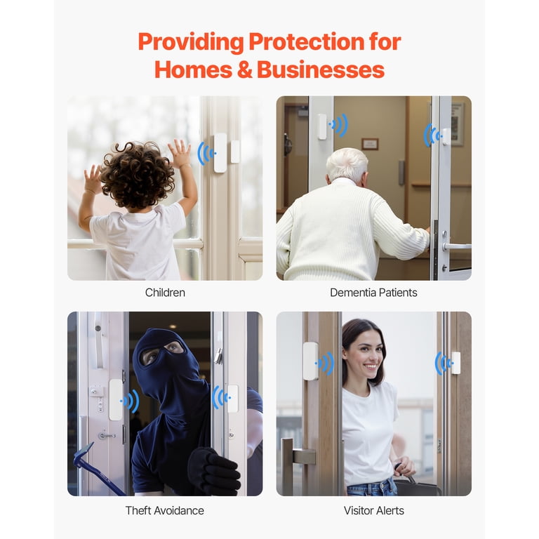 KFFKFF Wireless Door Chime with 656 ft Range photo 6