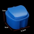 thumbnail image 4 of Beyonday Teeth Retainer Storage Box Denture Case False Teeth Invisible Braces Box Denture Cleaning Strainer Bath Soaking Cup Container Holder with Filter Basket Net, 4 of 5