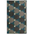 thumbnail image 1 of Capri Jasper Blue & Grey 6' 5" x 9' 3" Area Rug, 1 of 6
