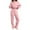 Pink #011-A3, variant on Women's 2 Piece Oversized Hoodie Sweatsuit Set Baggy Wide Leg Sweatpants Casual Lounge Outfit Navy S