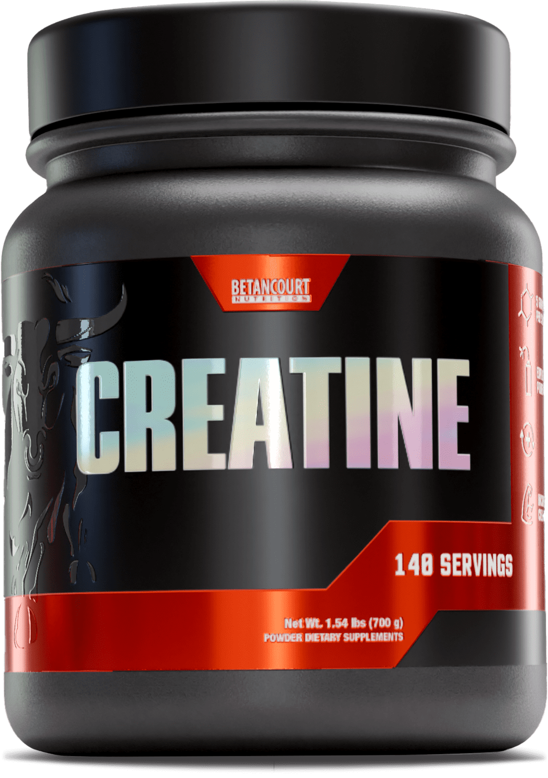 Betancourt Nutrition, Muscle Endurance Enhancement, Creatine Monohydrate (700 grams/140 Servings)