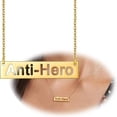 thumbnail image 5 of Collar de moda Taylor Fearless para mujeres y hombres, joyería de acero inoxidable, colgante antihéroe Swift, collar, regalo para fanáticos, 5 of 5