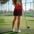 thumbnail image 4 of Garronmavis Women's Golf Tennis Skirt High Waisted Casual A Line Mini Skirts Skort Athletic Tennis Skorts Womens Valentines Day Skirt, Valentines Heart, Size XS, 4 of 7