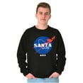 thumbnail image 5 of NASA Santa Claus Christmas Sleigh Sweatshirt for Men or Women Brisco Brands S, 5 of 6