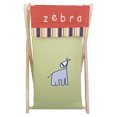 thumbnail image 1 of Bacati ABC123 Zebra Wood Frame Nursery Baby Hamper - Multi, 1 of 7
