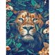 thumbnail image 1 of Drill Diamond Painting (DE5814) Animal Full 5D DIY Mosaic Home Decor (IH782 Lion) 50x70cm FLhrweasw Nuevo, 1 of 1