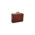 thumbnail image 2 of Homestock Seaside Style Large Expandable Faux Leather Attach Case Executive Business Case Featuring Ample Storage And Distinctive Matte Finish, 17.75" L X 12.88" H X 5.5" W-Color:Brown, 2 of 3
