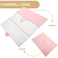thumbnail image 5 of Minkissy Pink Farewell Card for Graduation Season with Paper and Elegant Design, 5 of 5