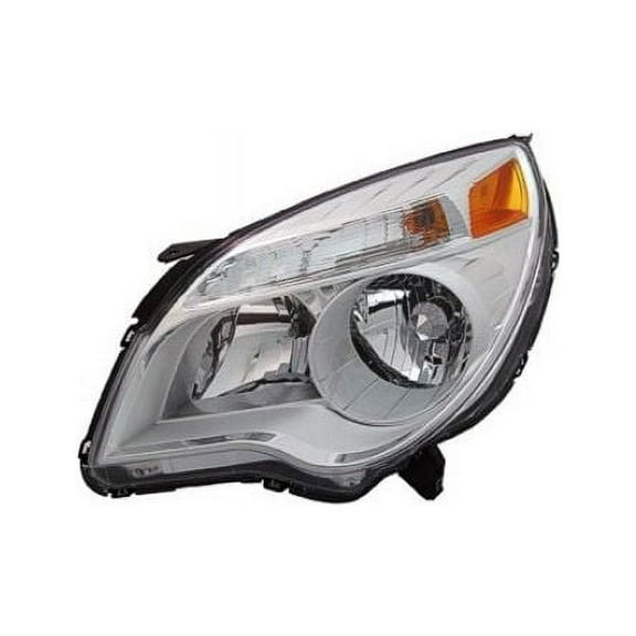 Left Driver Side Headlight Assembly - Compatible with 2010 - 2015 Chevy Equinox 2011 2012 2013 2014