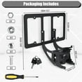 thumbnail image 3 of No Drill Front License Plate Holder Fit for 2020-2024 Model Y, 2017-2023 Model 3 with Safety Design, No Adhesives License Frame, 3 of 7