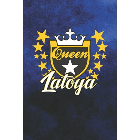 Christmas Day Sayings Queen Latoya : First Name Funny Sayings Personalized Customized Names Women Girl Mother's day Gift Notebook Journal ()