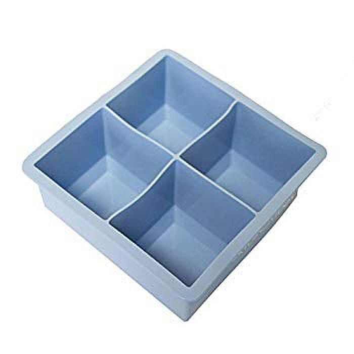 Large Ice Cube Trays Silicone (2.5-inches) - Giant Cocktail Silicone Ice  Maker, Scotch Whiskey Ice Cube, Easy Release Reusable Ice Cubes,food Grade  (b
