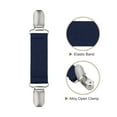 thumbnail image 3 of Uxcell Dress Cinch Clip Sweater Clips Shawl Cardigan Collar Clips Scarf Clip for Women Dark Blue, 3 of 7