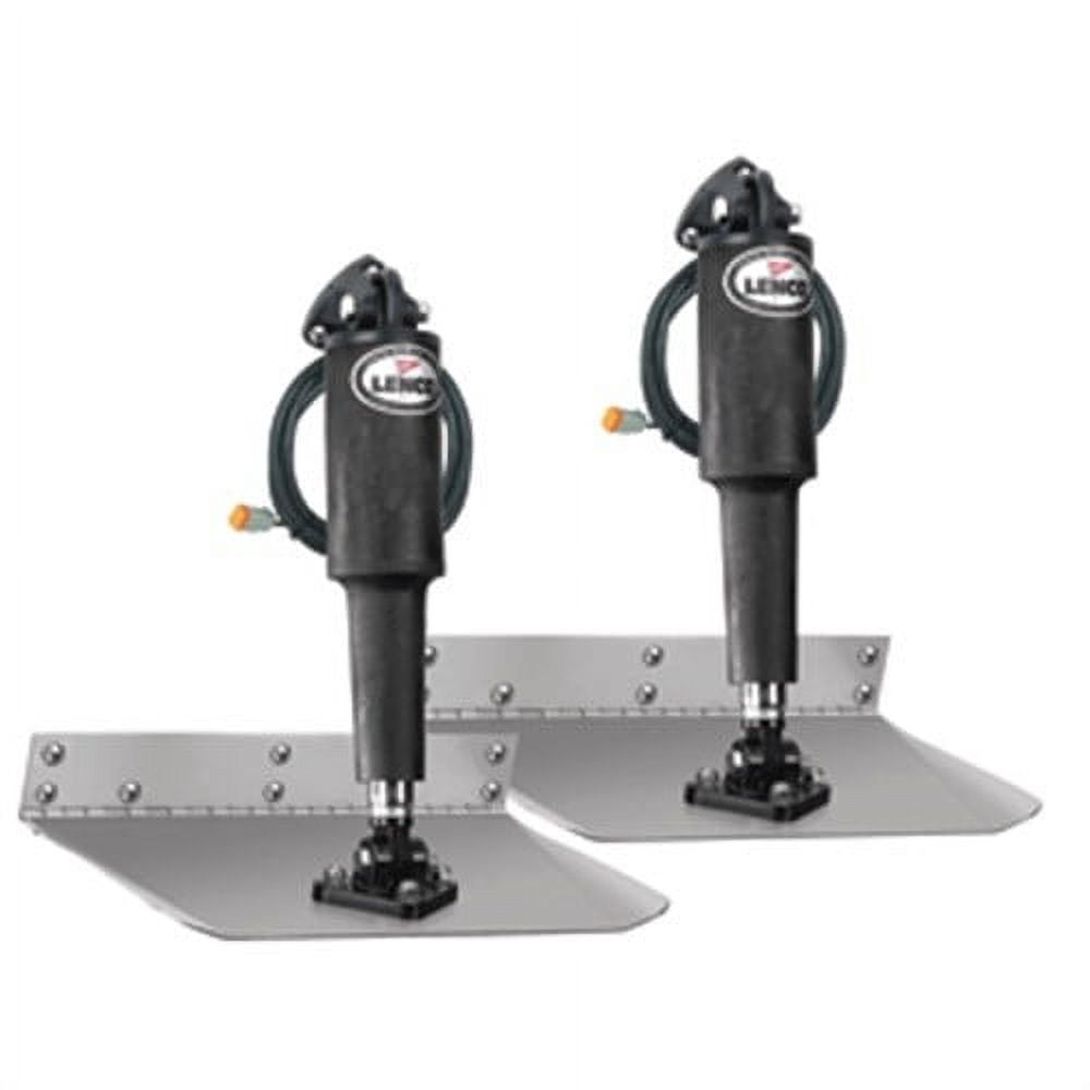 Lenco 12V Standard Finish Trim Tab Kit without Switch