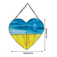 thumbnail image 4 of Dsscvnef Color Acrylic Sunshade Ukrainian Color Acrylic Color Acrylic Window Decoration, 4 of 6