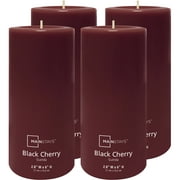 Mainstays 6" Pillar Black Cherry Candle,