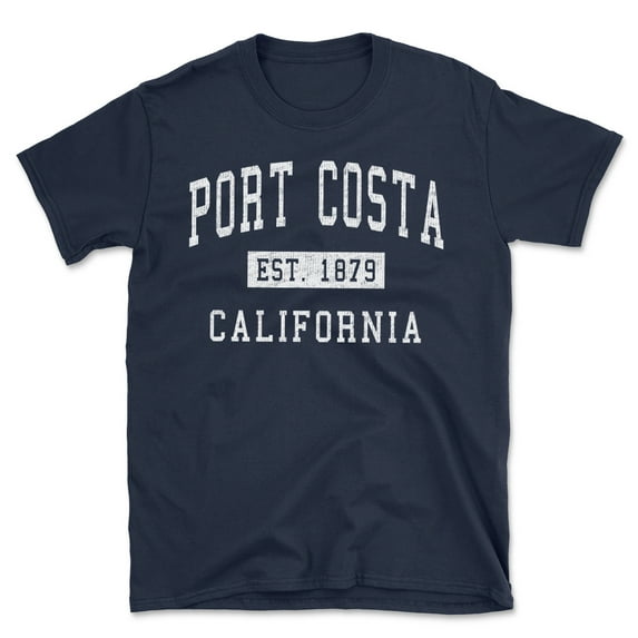 Port Costa California Classic Established Men's Cotton T-Shirt