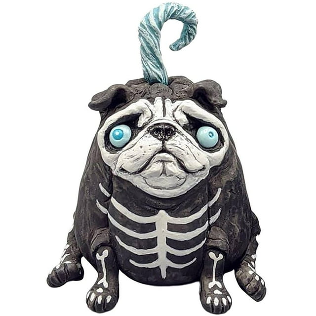 PENGXIANG Figurine en Forme de Chien Zombie, Ornement en Résine