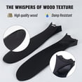 thumbnail image 7 of 60 Inch Black Outdoor Ceiling Fans without Lights, Modern Smart Remote/App/Alexa Control, 3 Solid Wood Propeller Blades, 6 Speeds Reversible Quiet Dc Motor for Living Room, Covered Exterior Patios, 7 of 7