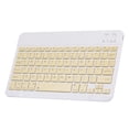 thumbnail image 2 of Amdohai 10 inch Portable Bluetooth Keyboard Mouse Combo 78 Keys Rechargeable Mini Keyboard 3-gear DPI Adjustable Mouse Wide Compatibility Yellow, 2 of 9