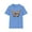 Carolina Blue, variant on Butterfly Shirt, T Shirt with Butterfly, Monarch Shirt
