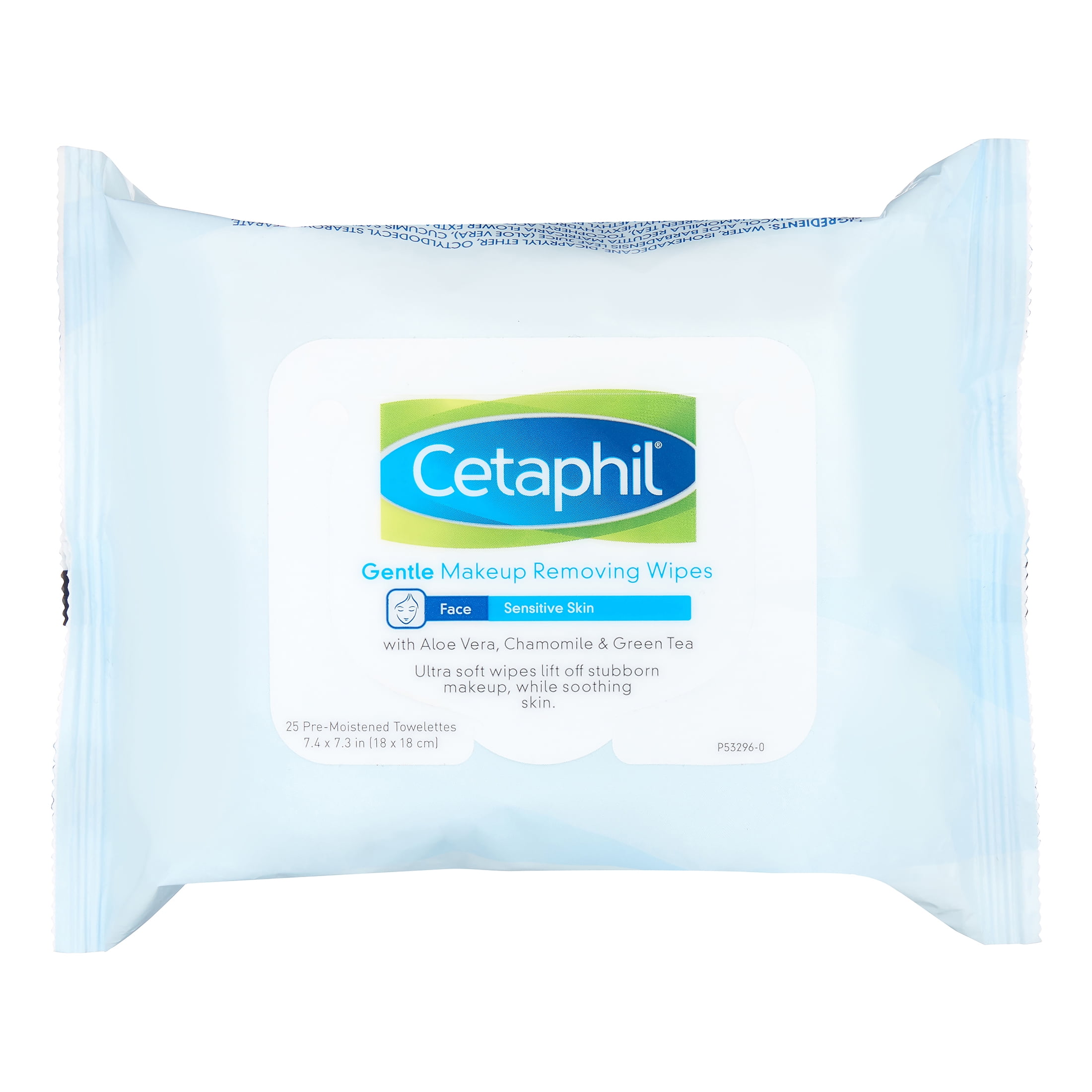 Cetaphil Gentle Makeup Removing Wipes, 25 ct - Walmart.com - Walmart.com