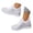 White, variant on Mesh Platform Walking Shoes for Women Rhinestone Wedge Mesh Breathable Non Slip Tennis Walking Shoes