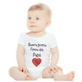 thumbnail image 3 of Baby Outfits Cute Letter Printed Short Sleeve Body Suit Girl Clothes for Baby 6-9 Months, 3 of 5