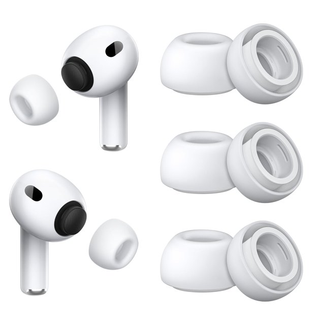 Almohadillas de repuesto con infusión de espuma para AirPods Pro 3 (2025)