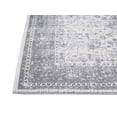thumbnail image 4 of Allstar Rugs 9' 6" x 12' 6" Gainsboro Grey Traditional Persian Themed Polyester Area Rug with a Grey Heriz Design and Ivory Accents. Machine-Made in Turkey., 4 of 8