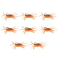 thumbnail image 3 of 8 Uds cebo de cangrejo Artificial 13cm 33,5g simulación de cangrejo señuelo suave cebo de pesca con anzuelos para agua dulce agua salada amarillo, naranja, 3 of 12