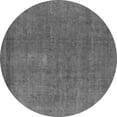 thumbnail image 1 of Ahgly Company Indoor Round Oriental Gray Industrial Area Rugs, 3' Round, 1 of 4