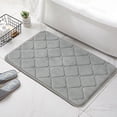 thumbnail image 5 of 40 x 60cm Bathroom Rugs, Ultra Absorbent & Non-Slip Memory Foam Bath Rugs, Machine Washable Bathroom mats, Soft Bath Mats，Easier to Dry for Bathroom Floor Rugs, 5 of 8