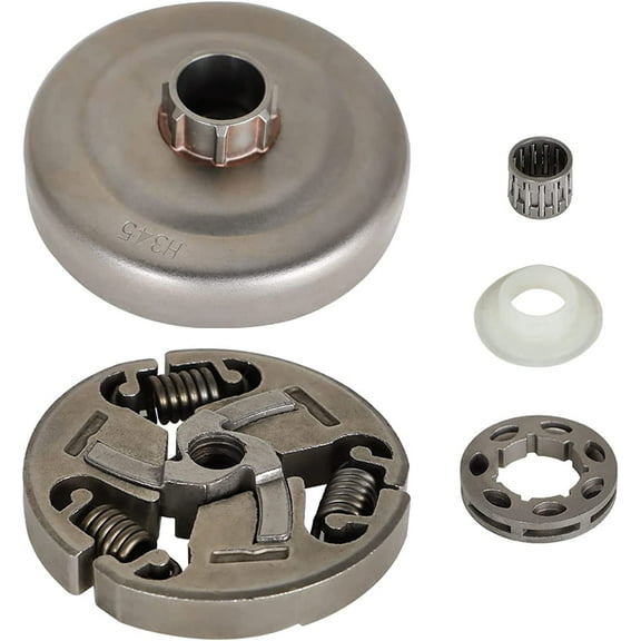 Clutch Drum Kit 3/8in 7 Teeth Replacement for Husqvarna 355 359 357XP 357 EPA Chainsaw