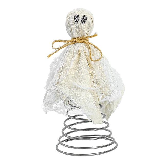 Adorno de Halloween fantasma para la copa del , decoración espeluznante para Halloween, para festivales, jardín, hogar, tienda, escritorio.