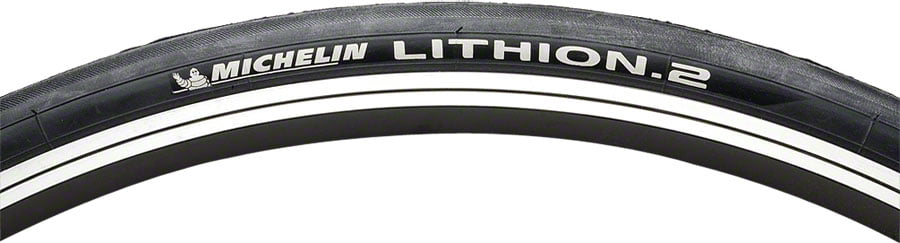 Michelin Lithion 2 Tire 700 x 25 Clincher Folding Black/Gray 