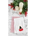 thumbnail image 2 of Snow Globe Tree French Knot Flour Sack Kitchen Towel, 2 of 5