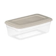 thumbnail image 1 of Sterilite Set Of (5) 5.7 Liter Boxes Grey, 1 of 2