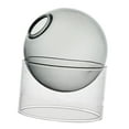 thumbnail image 2 of Abbracc Transparent Glass Hydroponic Vase Decor Flowerpot Terrarium Desk Vase Flower Pot Gray Short, 2 of 9