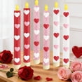 thumbnail image 3 of Tauxra Remote Control Led Candles With Timer 6 Pack Flameless Wax Pillar Candles Realistic Flickering Battery Operated Fake Candle For Home Party Wedding Decor, 3 of 8