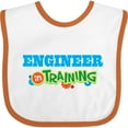 thumbnail image 3 of Inktastic Engineer in Training Boys or Girls Baby Bib, 3 of 4