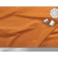 thumbnail image 2 of Soimoi Orange Poly Georgette Fabric Brush Stroke Abstract Decor Fabric Printed Yard 52 Inch Wide, 2 of 3