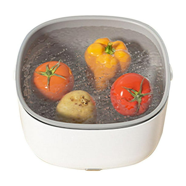 Tohuu Fruit And Vegetable Purifier Vegetable Washing Basket Portable