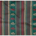 thumbnail image 4 of oneOone Organic Cotton Poplin Twill Fabric Geometric|Stripe & Floral Block Print Fabric By The Yard 42 Inch Wide, 4 of 4