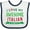 White and Navy, variant on Inktastic Italy Love My Awesome Italian Family Boys or Girls Baby Bib