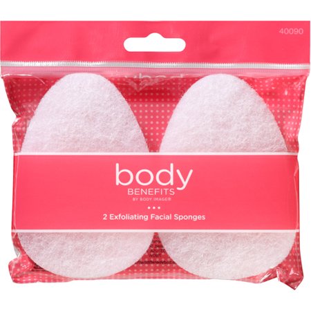 body benefits exfoliating facial sponge